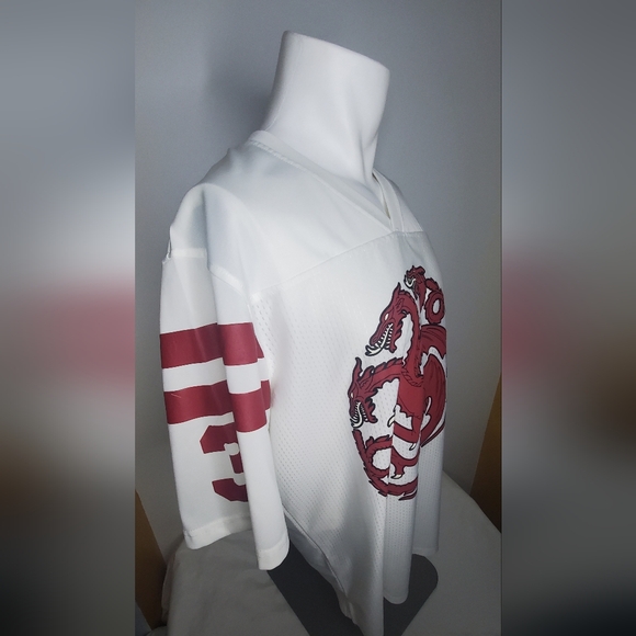 Game Of Thrones Targaryen#3 - Jersey In White - Picture 3 of 8